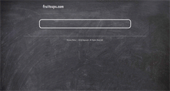 Desktop Screenshot of fruitcups.com